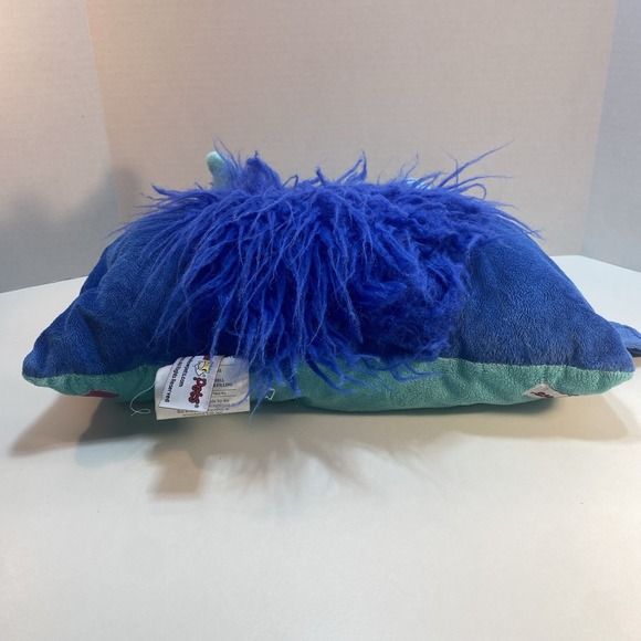 Dreamworks Trolls Branch Pillow Pet Blue Plush Pillow 16" Stuffed‎ Animal Toy - Picture 3 of 14